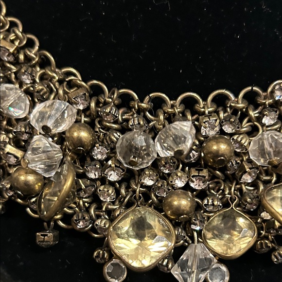 Chico's Gold and Silver Beaded Necklace - Picture 4 of 7